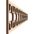 thumbnail image 3 of Ekena Millwork 46 3/8"W x 4"H x 1/4"T Woodall Fretwork Moulding, Birch, 3 of 13