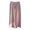 Pink, variant on Women's Cotton Linen Pants Drawstring Elastic Waist Side Pockets High Rise Casual Loose Trousers Pants