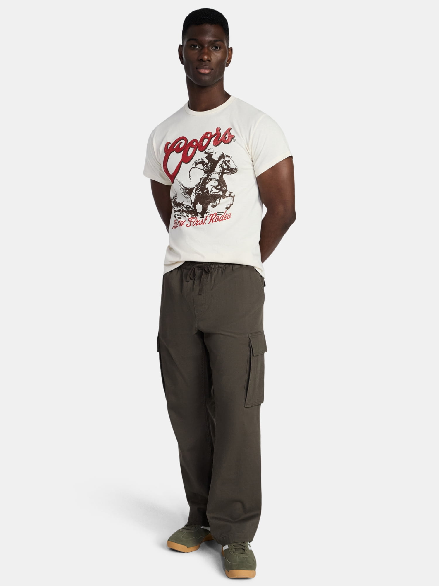 Coors Rodeo Men's & Big Men's Graphic Tee Shirt, Sizes S-3XL