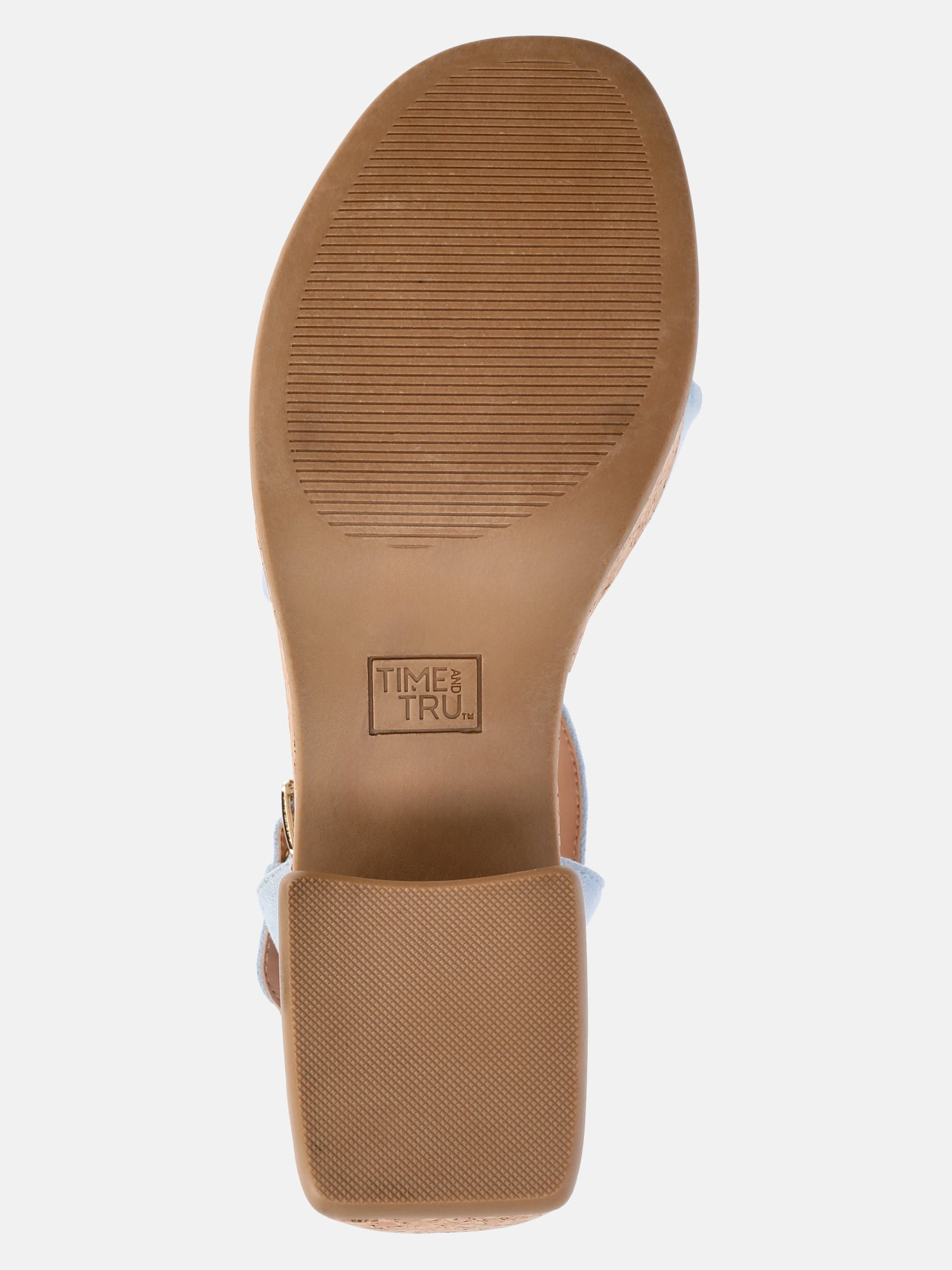 Time and Tru Women's Cork Knot Sandals