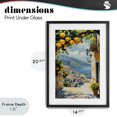 thumbnail image 4 of Stupell Industries Cottage Lemon Tree Overlooking Coast Black Framed Print Under Glass, 14 x 20, by Creative Studio, 4 of 8