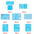 thumbnail image 2 of 1 Set Christmas Window Snowflake Cling Decals Shopwindow Stickers Decorations Supplies Christmas Shopwindow Decorations Xmas Party Decorations Supplies, 2 of 6