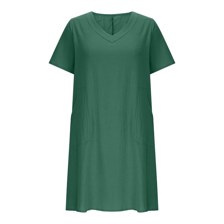 chinese dress ladies Every Reason Linen Mini Dress main image 1