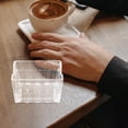 thumbnail image 6 of 2 Pcs Acrylic Sugar Bag Seat Sugar Packets Tea Bag Bin Clear Organizer Box Coffee Bag Case Tea Bag Organizer, 6 of 6