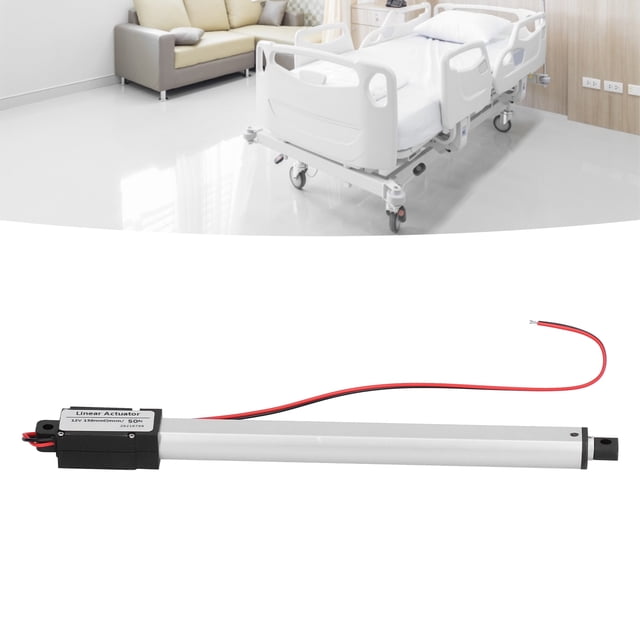 Mini Actuador Lineal, Interruptor De Límite Interno De 12V 150 Mm Actuador Micro Lineal, Cancelación De Ruido Protección De Cortocircuito Mini Actuador Lineal