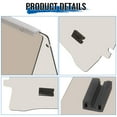 thumbnail image 4 of Kojem Tinted Windshield Compatible with 1994-2014 EZGO TXT & Medalist Models Gas or Electric Golf Cart - Fold Down Windscreen 1995 96 97 98 99 2000 01 02 03 04 05 06 07 08 09 2010 11 12 2013, 4 of 10