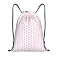 thumbnail image 1 of Gaeub Pink Paw Drawstring Backpack Bag Sport Gym Sackpack Heavy Duty String Backpack for Men Women-Medium, 1 of 6