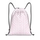 thumbnail image 1 of Fotbe Pink Paw Bolsa Mochila con Cordón Estampada, Bolsa de Gimnasio Deportiva, Bolsa Cinch, Bolsa con Cordón para Hombres y Mujeres-Medium, 1 of 6