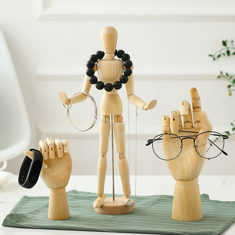 Joint Wood Dolls Decorative Art Model Man Artist Figures Hands Photo Props  Wooden Jointed Doll Desktop Ornaments Creative Gifts - AliExpress
