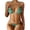 Green, variant on Aayomet Plus Size Bikini Two-piece Swimsuit Swimsuit Beachwear Up Women Split Bikini Swimsuit Push Split Bandage Set Swimwear,Yellow L
