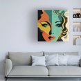 thumbnail image 2 of Canvas Wall Art - Sasha 'Pop Tech Glam VI' Wall Art for Living Room, Bedroom, or Office DÃ©cor by Trademark Fine Art - 35 x 35 Inches, 2 of 4