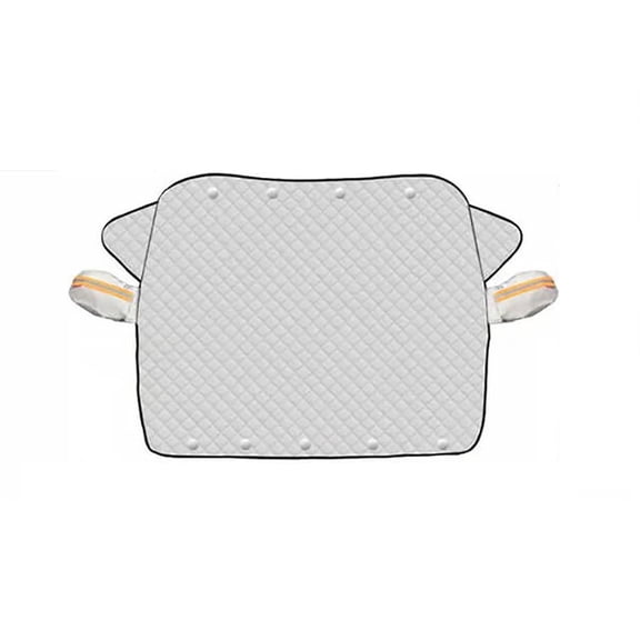 erfcxs All-Season Windshield Cover Protector for Cars with Durable Design Against Sun Rain Ice and Frost