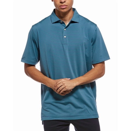 Peter Millar mens Polo Shirt, s, Green