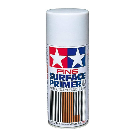 Tamiya Gray Fine Surface Primer L, 180ml Spray Can