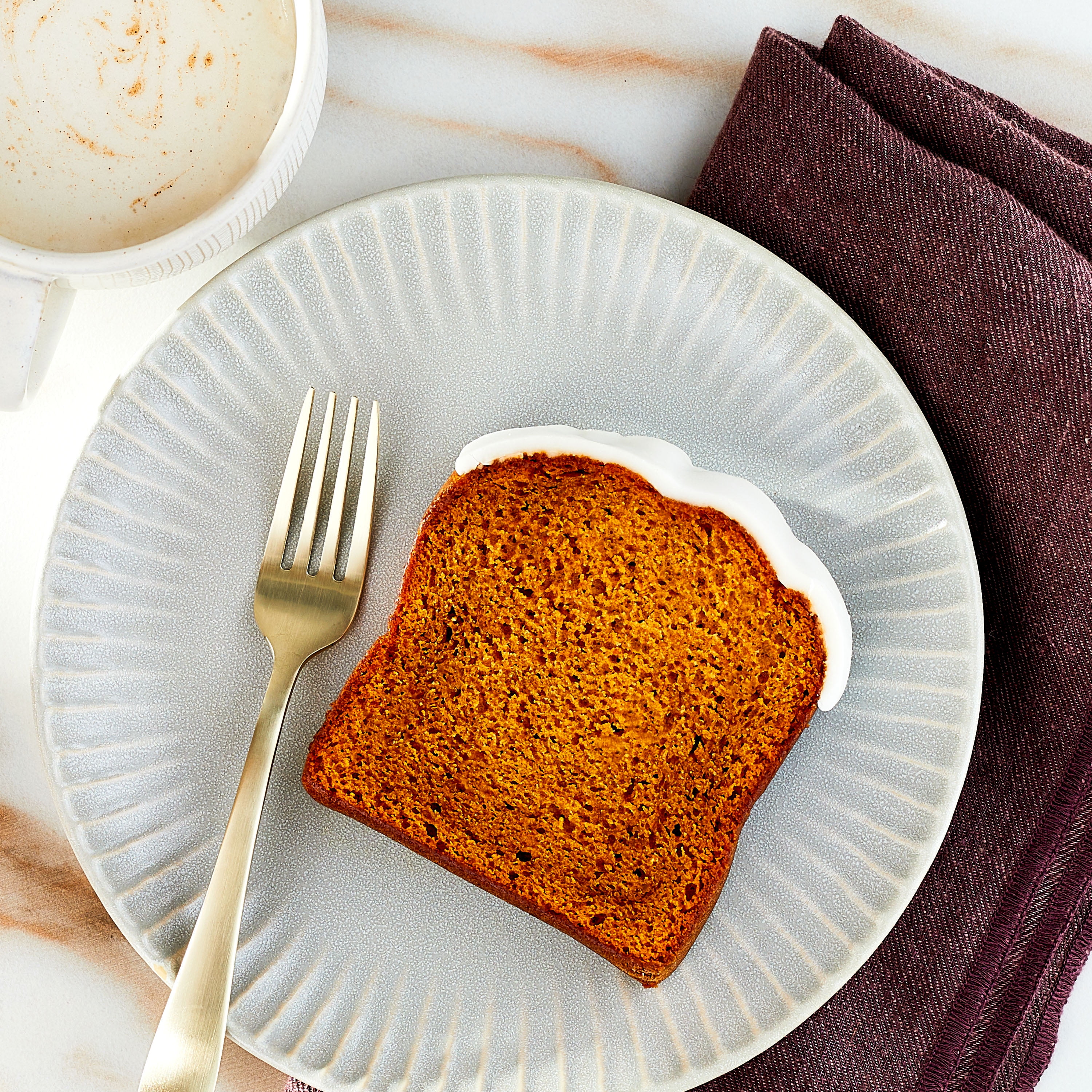 Marketside Iced Pumpkin Sliced Cake, Individually Wrapped, 4 oz, 1 Count