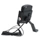 thumbnail image 4 of Soporte para teléfono con espejo retrovisor de motocicleta 2 en 1, cargador inalámbrico para motocicleta con carga rápida USB QC3.0 de 15W, 12-24V, 4 of 14