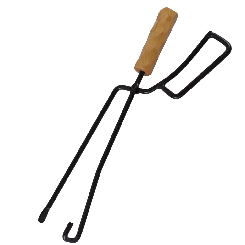 Campfire Tong Fireplace Tong Heavy Duty Firewood Tong AntiScald