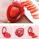 thumbnail image 3 of Cortador de fresas, removedor de descorazonador de fresas, 2 piezas, utilizado para rebanadas de fresas, fresas para quitar pecíolos, 3 of 5
