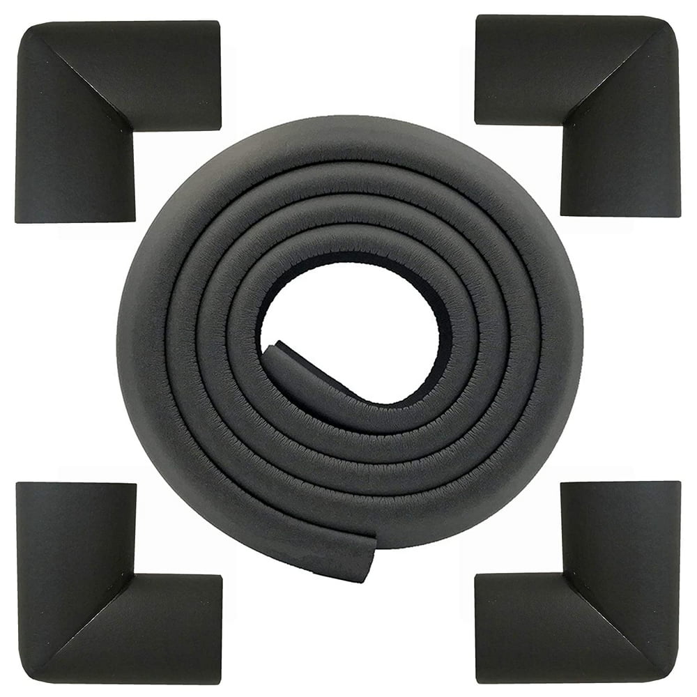 6.5Ft L Shape Extra Thick Soft Strip Baby Safety Foam Bumper Guard
