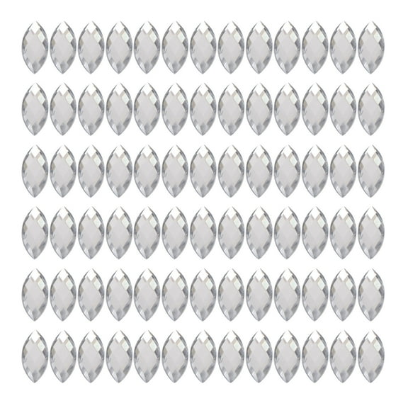 Raindrops 200pcs Shaped Rhinestone Flat Back Sewing Rhinestones for Decoration Acrylic Craft Supplies
