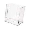 thumbnail image 2 of Archivador de revistas, organizador de libros de escritorio, caja de almacenamiento de libros transparente, vitrina apilable para sobres, hogar,, 2 of 9
