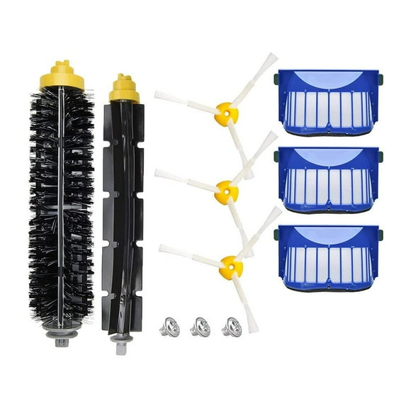 For Roomba 600 Series Replacement Brush Filter Vacuum Cleaner Accessories Wide Compatibility Easy Installation