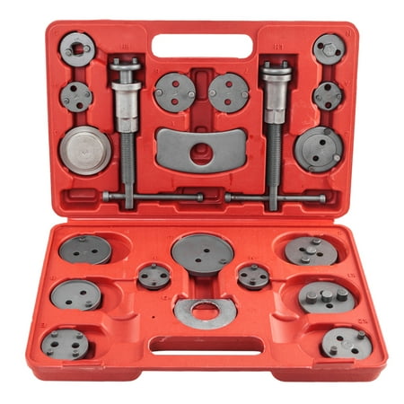 Zimtown 21pcs/set Universal Disc Brake Caliper & Rotors Piston Kit, Auto Wind Back Hand Tool, for Brake Pad Repalcement, for Cars Trucks