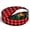Red, variant on 24" Wreath Storage Container with Handles, WeGuard Christmas Wreath Storage Bag, Garland Storage Bag Holiday Decoration Organizer - Buffalo Plaid Black/Red