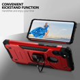 thumbnail image 2 of for Samsung Galaxy A11 Case with Screen Protector,Armor Cover Protective Case for Samsung Galaxy A11 Case with Ring,Magnetic Case with Kickstand Phone Case for Samsung Galaxy A11, Red, 2 of 7