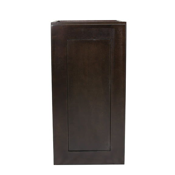 Design House Brookings Shaker Ready to Assemble 12" x 12" x 24" 1-Door Wall Cabinet