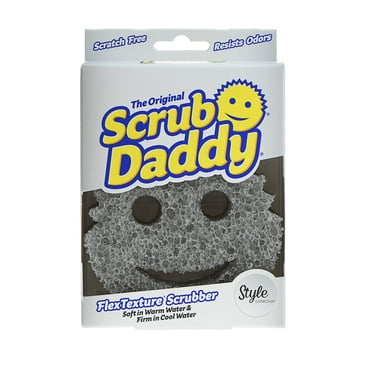 Scrub Daddy Soft Dishwashing Scrubbies, Odor-Free, Scratch-Free Cleaning Sponge, FlexTexture, 1 Count