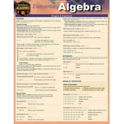 Elementary Algebra : a QuickStudy Laminated Reference Guide (Edition 1) (Other)