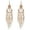 white2, variant on Handmade Bohemian Earrings Vintage Drop Dangle Earrings for Women Colorful Boho Flower Beaded Tassel Earrings Drop Earrings Boho Ethnic Water Drop Statement Earrings