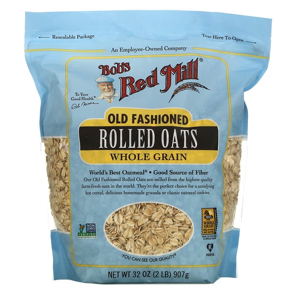 Bob's Red Mill, Old Fashioned Rolled Oats, Whole Grain, 32 oz