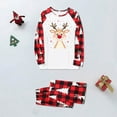 thumbnail image 2 of Fjofpr Family Christmas Pajamas Matching Sets Christmas Men Plaid Printed Blouse+Pants Family Matching Pajamas Set, 2 of 10