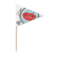 thumbnail image 1 of Lip Flower  Frame Cartoon Pattern Toothpick Triangle Cupcake Toppers Flag, 1 of 3