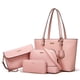 thumbnail image 1 of Set de bolsos YTL de piel sintética a la moda para mujer, 4 piezas, 1 of 8