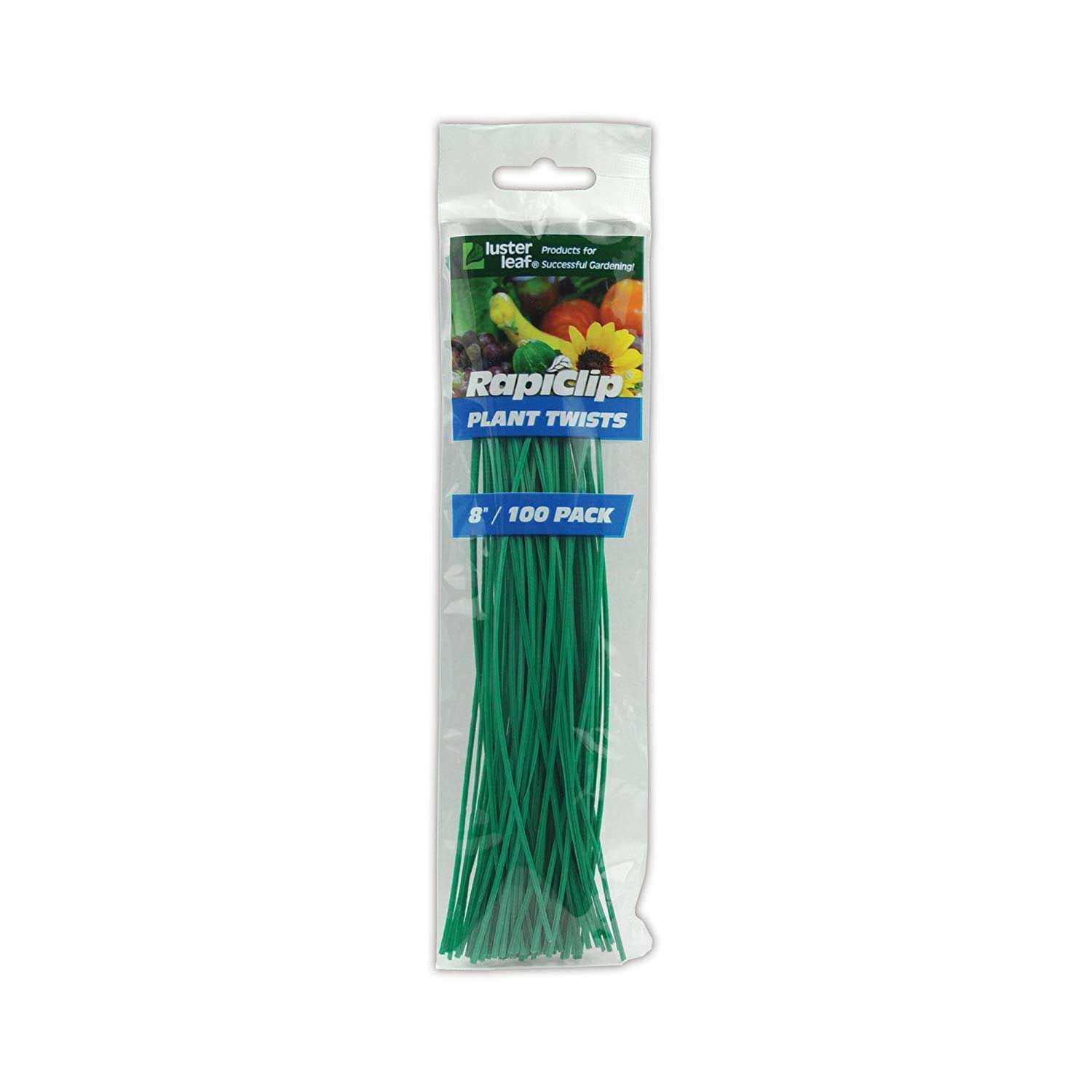 Luster Leaf Rapiclip Garden Plant Twist Tie Strips 100 Pack848 6 Luster Leaf Rapiclip Garden Plant Twist Tie Strips 100 Pack848 6