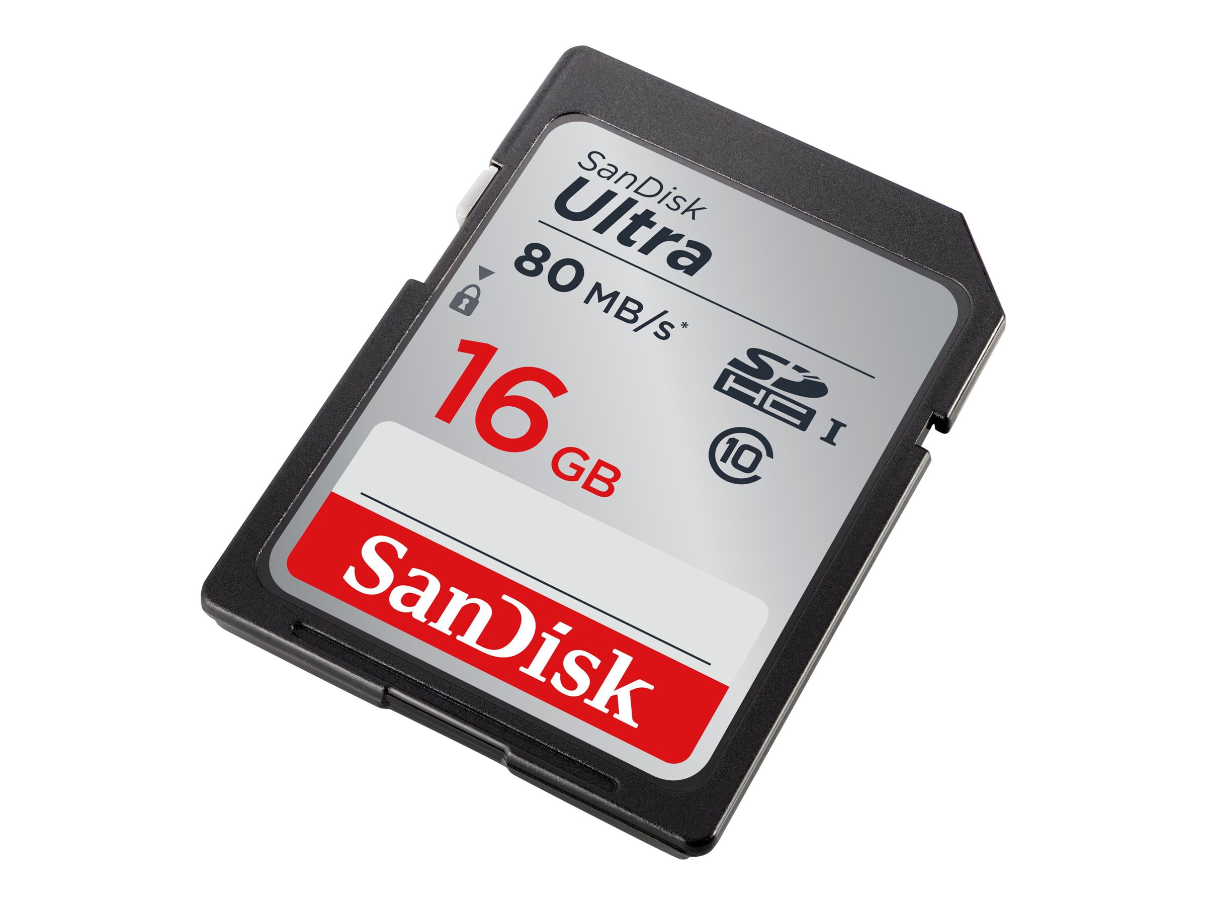 SanDisk 32GB Ultra SDHC UHS-I Memory Card - 80MB/s, C10, Full HD