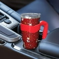 thumbnail image 5 of 40oz Tumbler,Red Christmas Snowman Pattern Insulated Tumblers with Removable Handle,Stainless Steel Double Vacuum Coffee Tumbler Cup with Straw for Home,Office,Travel,Party, 5 of 5