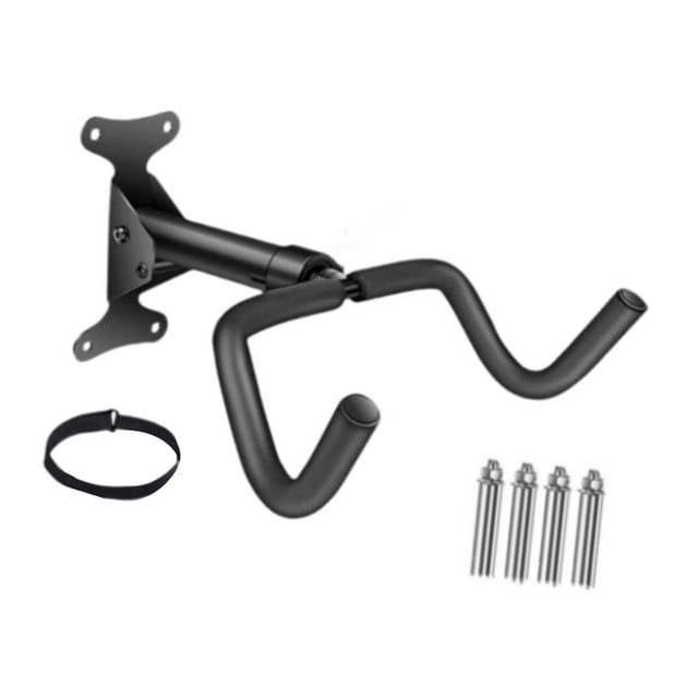 Gancho fijo para colgar bicicletas, soporte multiusos con correa para ruedas, colgador para bicicletas, accesorios para bicicletas de montaña, garaje