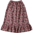 thumbnail image 2 of Women's Calico Pioneer Peasant Costume Skirt - Pink Calico - X-Large 8-10, 2 of 2