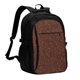 thumbnail image 1 of Balery Dark Brown Glitter Mochila con carga USB para hombre y mujer - Mochila impermeable y antirrobo para portátil con puerto USB para viajes, trabajo, estudios y universidad, 1 of 7