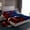 Red Blue, variant on Feelyou Futuristic Gamepad Boys Twin Sheet Sets, Fashion Red Blue Honeycomb Twin Fitted Sheet, Modern Video Game Flat Sheet, Ultra Soft Bedroom Decor, 3 Pieces