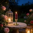 thumbnail image 4 of Small Handheld Metal Candleholder for Home Decor and Table Centerpiece, 4 of 6