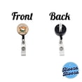 thumbnail image 3 of Life Is Better With Goats Retractable Reel ID Badge Key Card Name Tag Holder with Clip, 3 of 7