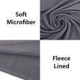 thumbnail image 5 of ViCherub Ropa interior térmica para hombres Calzoncillos largos con forro polar Conjunto térmico superior e inferior Capa base para clima frío Gris S, 5 of 5