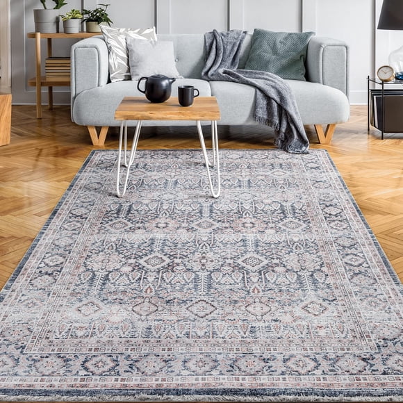 BY COCOON Area Rug 8'x10' | Rugs for Living Room Rugs For Bedrooms Area Rugs Washable Rug Tapis Salon Bedroom Rug Tapis Chambre Carpet For Living Room Rug Carpet For Bedroom Carpet (240 Cm x 305 Cm)