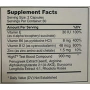 High T Original Testosterone Booster Supplement - 60 Count