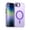 Purple, variant on For iPhone 16e Candy Magsafe PC Hybrid TPU Phone Case,White,For iPhone 16e